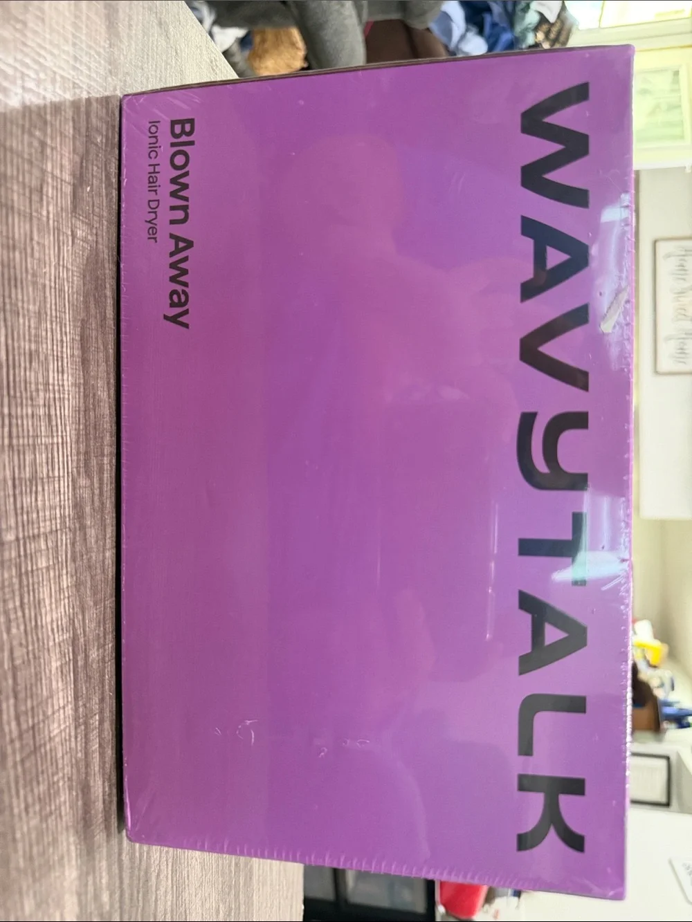 WAVY TALK Blown Away Ionic Hair Dryer — Purple